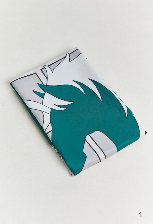 Official Licensed Attack on Titan Survey Corps & Military Police Emblem Wall Tapestry