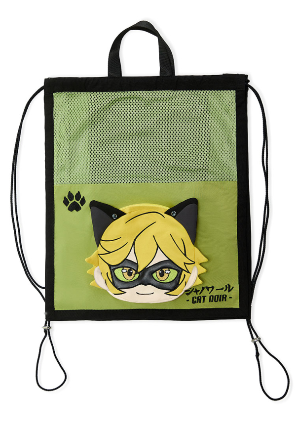 Officially Licensed Miraculous Cat Noir Beach Bag