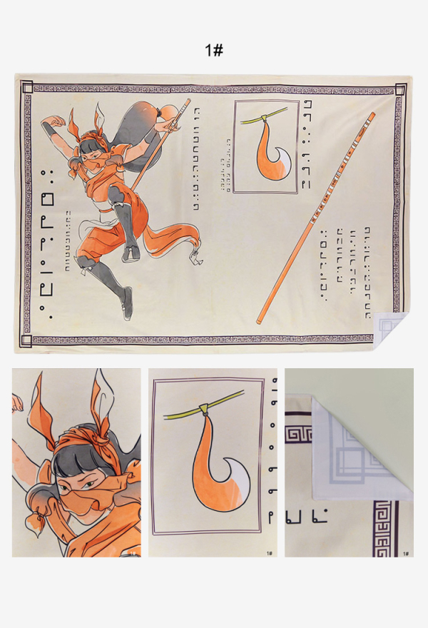 Officially Licensed Miraculous Ladybug Grimoire Tapestry