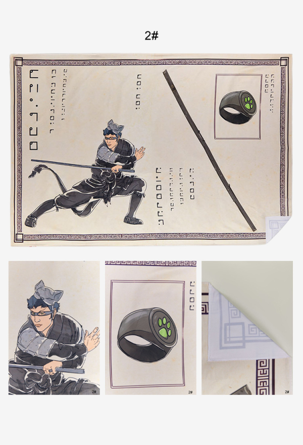 Officially Licensed Miraculous Ladybug Grimoire Tapestry