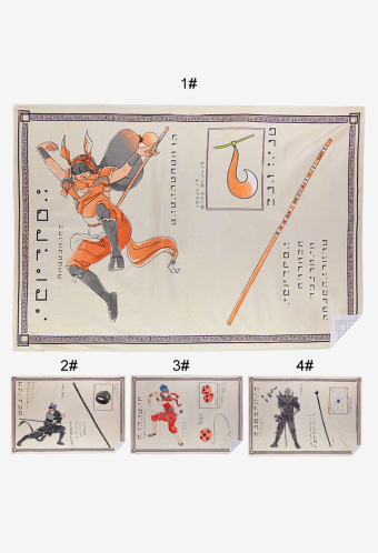 Officially Licensed Miraculous Ladybug Grimoire Tapestry