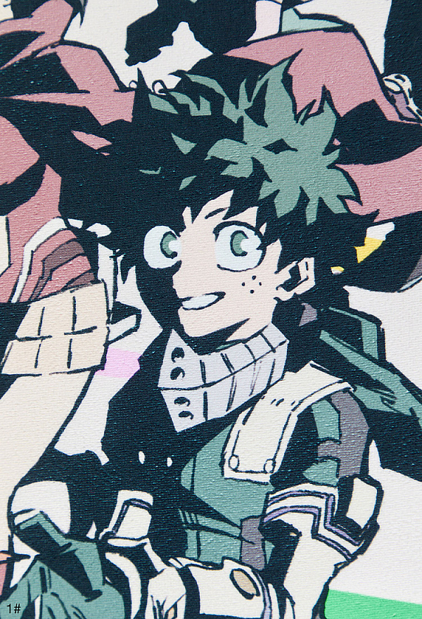 Officially Licensed My Hero Academia Bath Towel with Character Print - 2 Styles