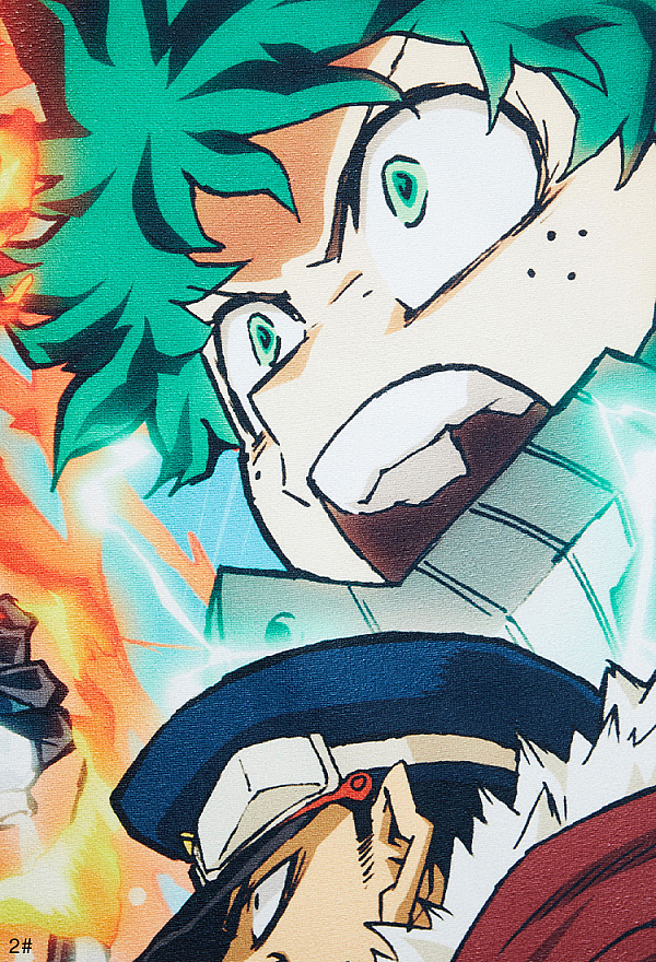 Officially Licensed My Hero Academia Bath Towel with Character Print - 2 Styles