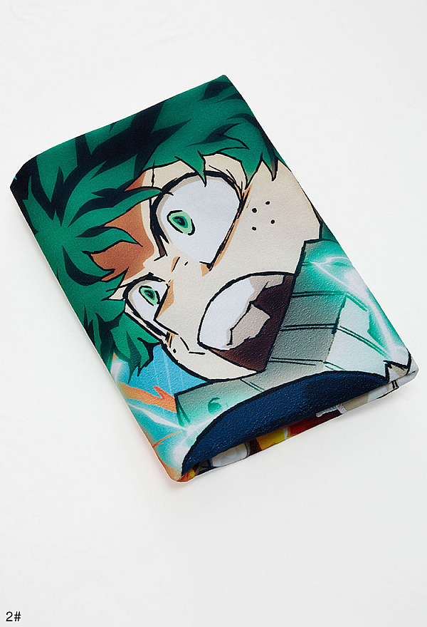 Officially Licensed My Hero Academia Bath Towel with Character Print - 2 Styles