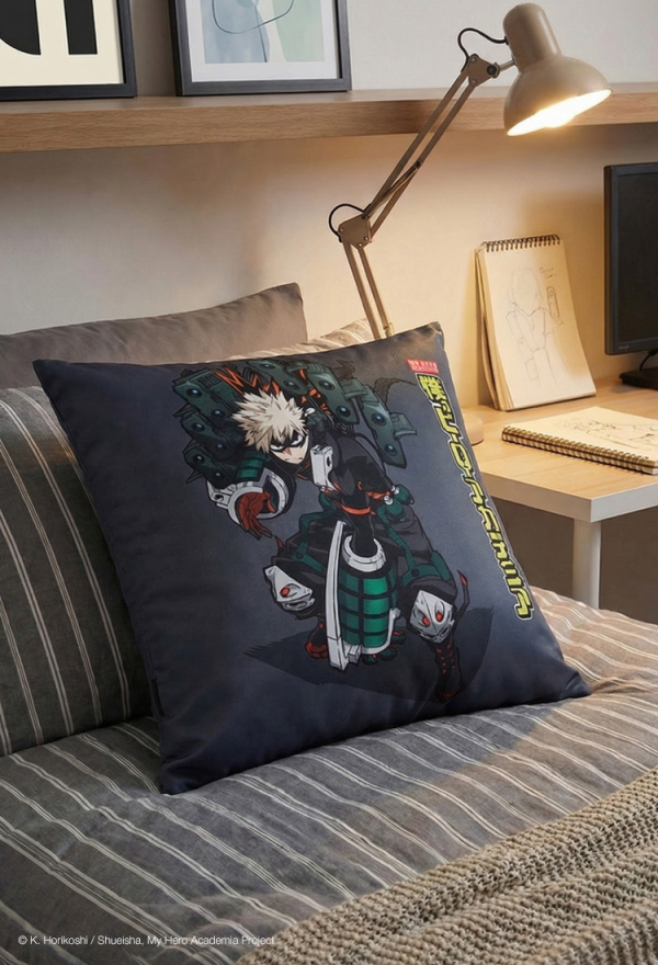Officially Licensed My Hero Academia Deku Bakugo Todoroki Ochaco Pillow Cover