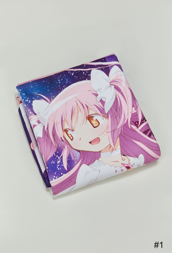 Officially Licensed Puella Magi Madoka Magica Ultimate Madoka & Homura Bath Towel