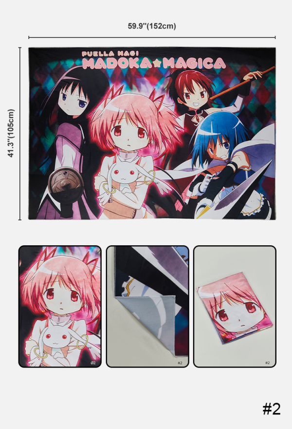 Officially Licensed Puella Magi Madoka Magica Wall Tapestry