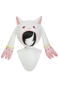Officially Licensed Puella Magi Madoka Magica Kyubey Plush Hat