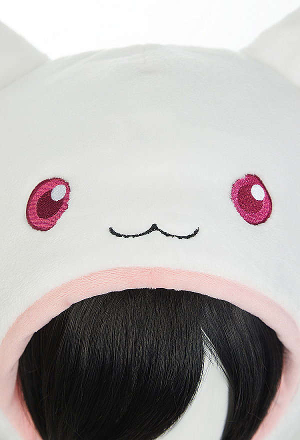 Officially Licensed Puella Magi Madoka Magica Kyubey Plush Hat