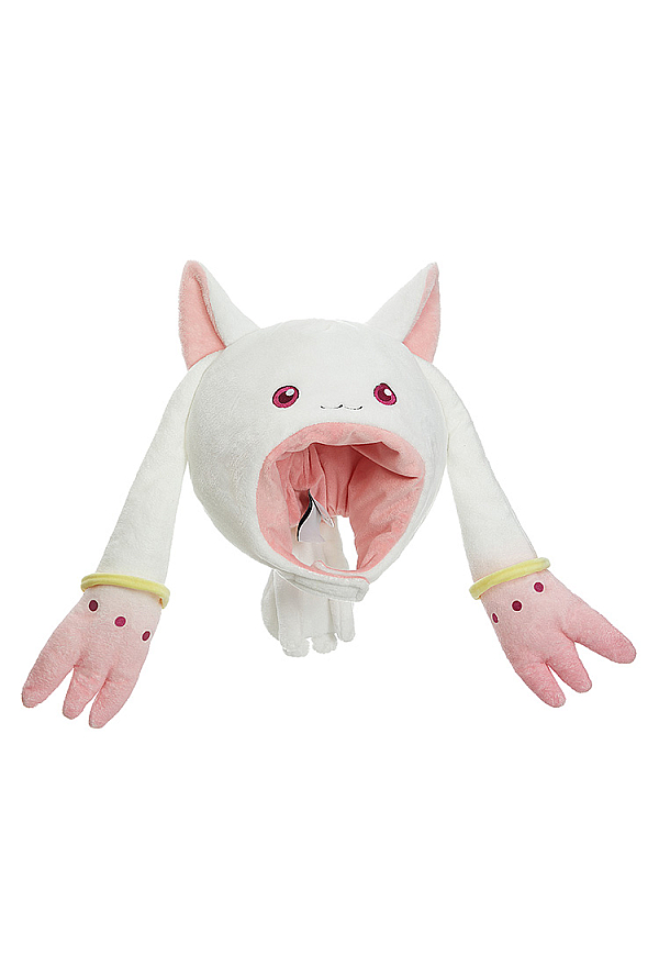 Officially Licensed Puella Magi Madoka Magica Kyubey Plush Hat