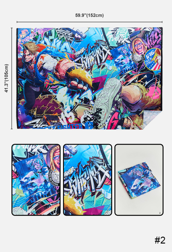 Officially Licensed Street Fighter 6 Wall Tapestry