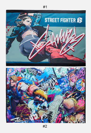 Officially Licensed Street Fighter 6 Wall Tapestry