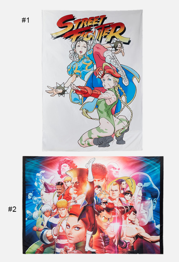 Officially Licensed Street Fighter Classic Wall Tapestry