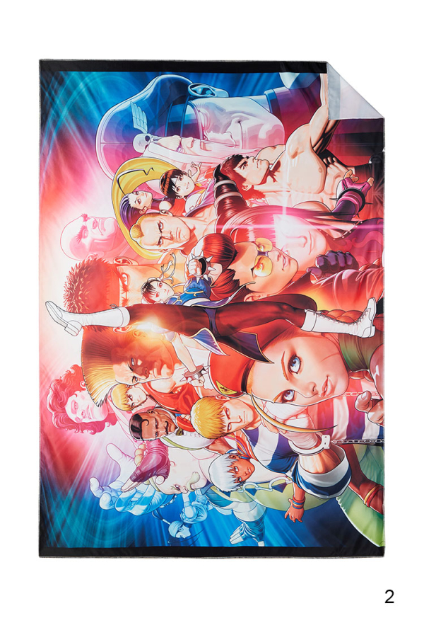 Officially Licensed Street Fighter Classic Wall Tapestry