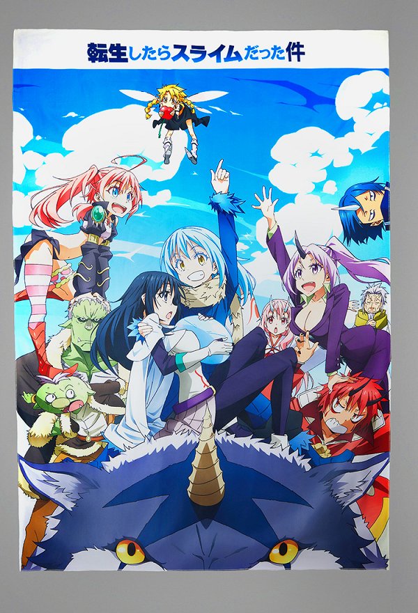 Officially Licensed That Time I Got Reincarnated as a Slime Tapestry - Wall Hanging Room Decor