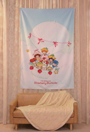 Officially Licensed Strawberry Shortcake Tapestry