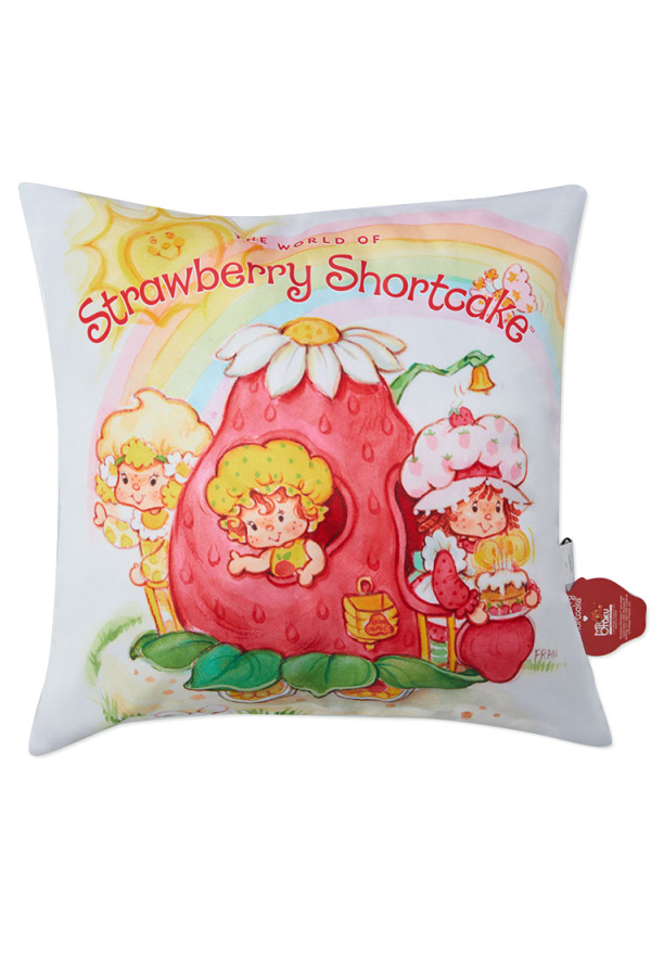 Officially Licensed Strawberry Shortcake Decorative Square Cushion Cover
