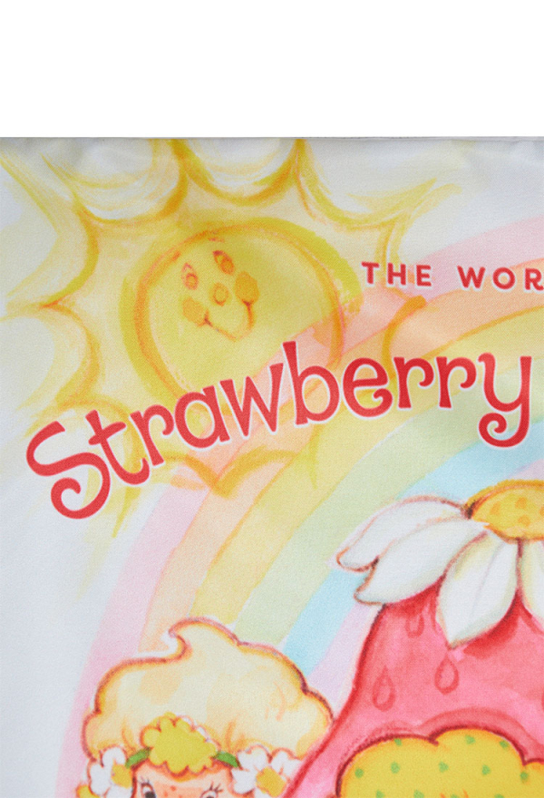 Officially Licensed Strawberry Shortcake Decorative Square Cushion Cover