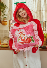 Officially Licensed Strawberry Shortcake Pink Pillow Cover No Insert
