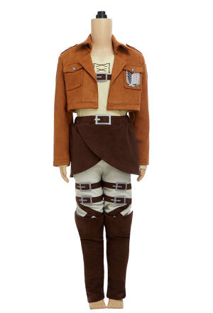 Official Licensed Attack on Titan Kids' Cosplay Scouting Legion Costume Set