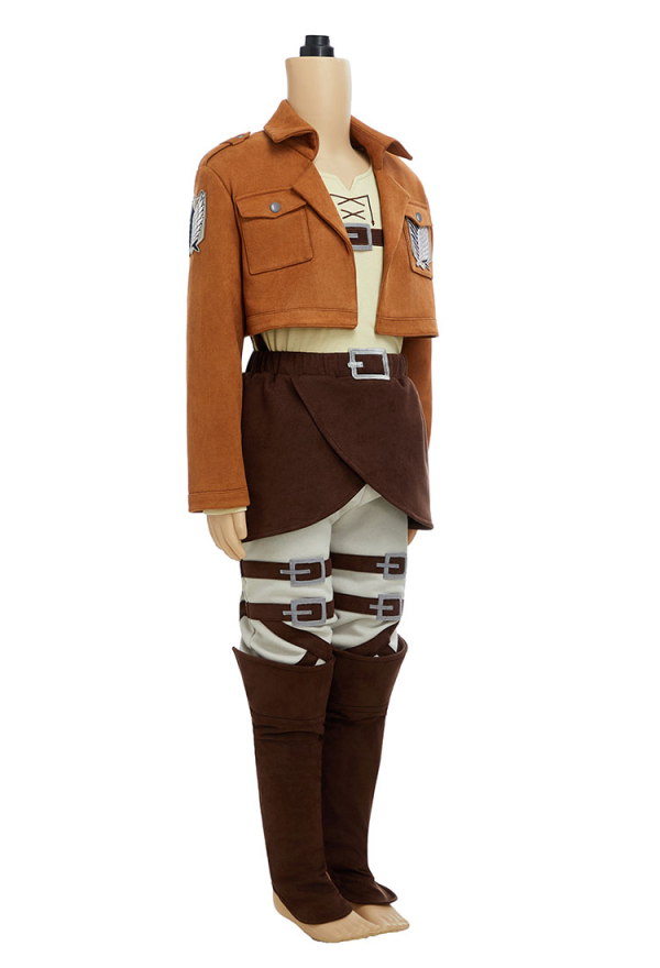 Official Licensed Attack on Titan Kids' Cosplay Scouting Legion Costume Set