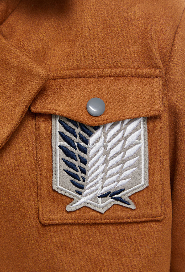 Official Licensed Attack on Titan Kids' Cosplay Scouting Legion Costume Set