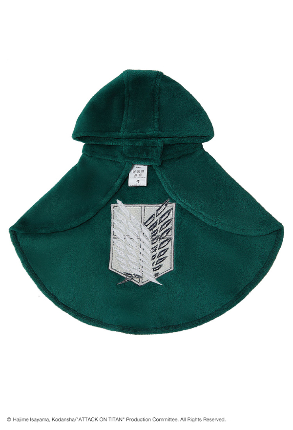 Officially Licensed Attack on Titan Wings of Freedom Plush Pet Costume