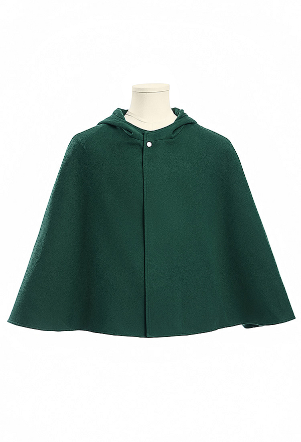 Officially Licensed Attack on Titan Survey Corps Wool-Like Polyester Hooded Cloak Officially Licensed Attack on Titan Survey Corps Wool-Like Polyester Hooded Cloak
