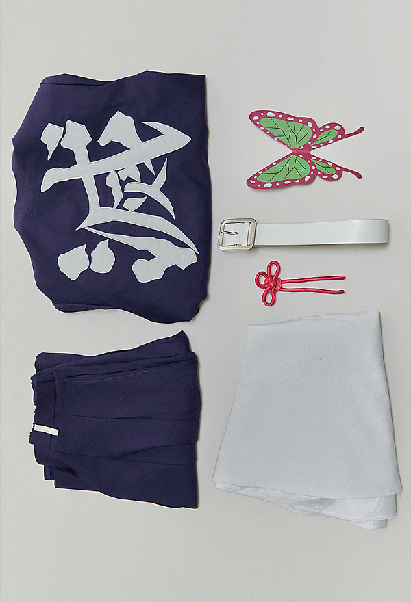 Officially Licensed Demon Slayer Kanao Tsuyuri Cosplay Costume Set