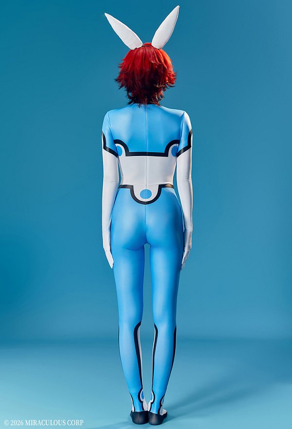 Officially Licensed Miraculous Alix Kubdel Bunnix Cosplay Bodysuit Officially Licensed Miraculous Alix Kubdel Bunnix Cosplay Bodysuit