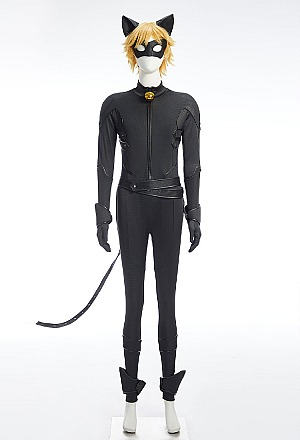 Officially Licensed Miraculous Cat Noir Season 6 Unisex Cosplay Costume Set
