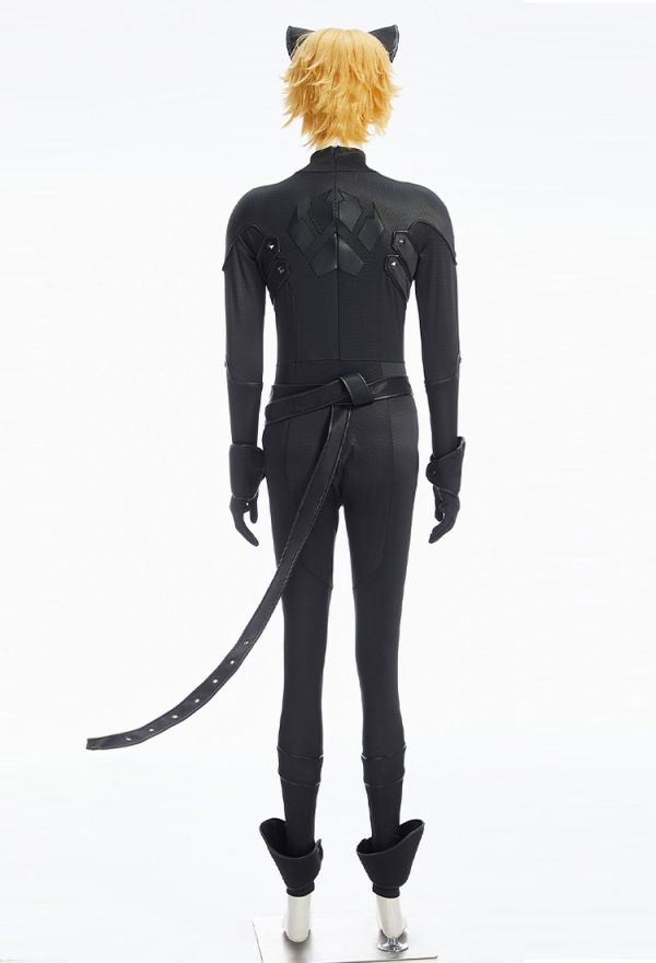 Officially Licensed Miraculous Cat Noir Unisex Adult Cosplay Costume Set