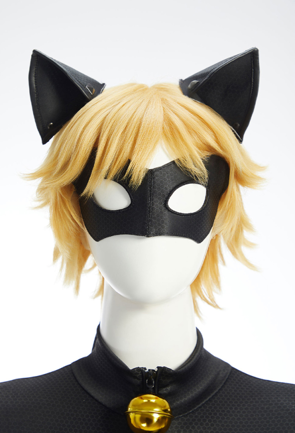 Officially Licensed Miraculous Cat Noir Unisex Adult Cosplay Costume Set