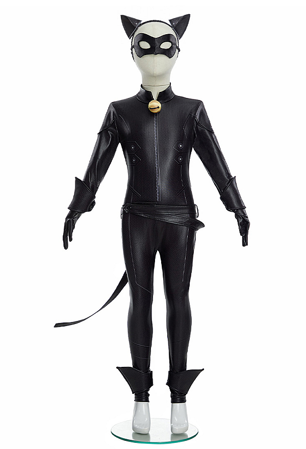 Officially Licensed Miraculous S6 Cat Noir Kids Cosplay Costume Set