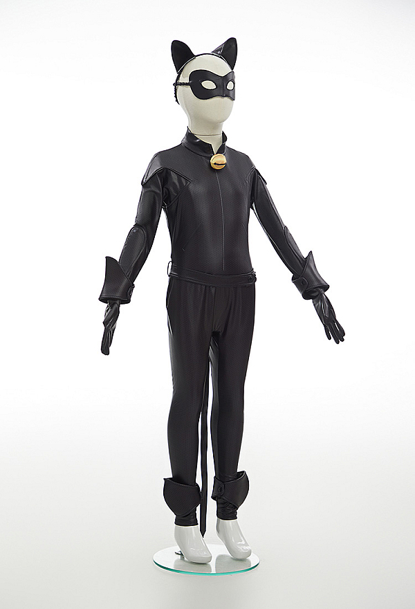 Officially Licensed Miraculous Cat Noir Kids Cosplay Costume Set - Glossy Coated Spandex Costume Officially Licensed Miraculous Cat Noir Kids Cosplay Costume Set - Glossy Coated Spandex Costume