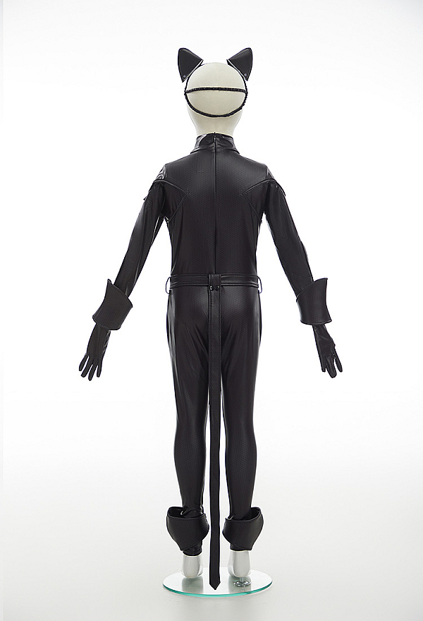 Officially Licensed Miraculous Cat Noir Kids Cosplay Costume Set - Glossy Coated Spandex Costume Officially Licensed Miraculous Cat Noir Kids Cosplay Costume Set - Glossy Coated Spandex Costume