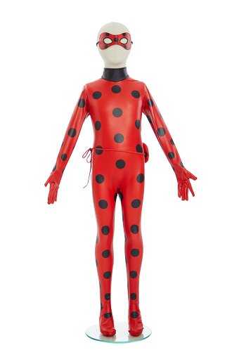 Officially Licensed Miraculous Ladybug Kids Cosplay Jumpsuit Costume for Halloween