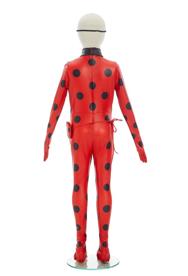 Officially Licensed Miraculous Ladybug Kids Cosplay Jumpsuit Costume for Halloween Officially Licensed Miraculous Ladybug Kids Cosplay Jumpsuit Costume for Halloween