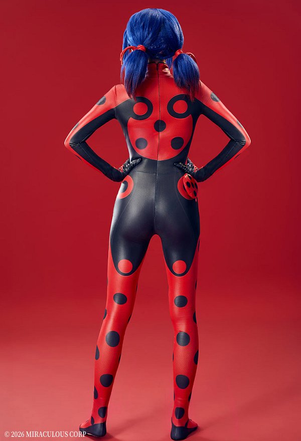 Officially Licensed Miraculous Ladybug Season 6 Women Cosplay Costume Bodysuit