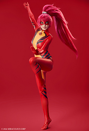 Officially Licensed Miraculous Lady Dragon Cosplay Bodysuit