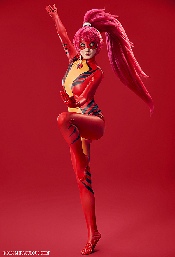 Officially Licensed Miraculous Lady Dragon Cosplay Bodysuit Officially Licensed Miraculous Lady Dragon Cosplay Bodysuit