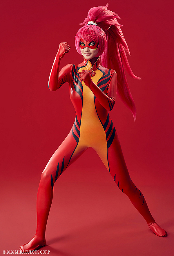 Officially Licensed Miraculous Lady Dragon Cosplay Bodysuit Officially Licensed Miraculous Lady Dragon Cosplay Bodysuit