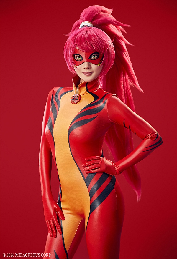 Officially Licensed Miraculous Lady Dragon Cosplay Bodysuit Officially Licensed Miraculous Lady Dragon Cosplay Bodysuit