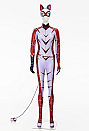 Officially Licensed Miraculous Purple Tigress Juleka Couffaine Cosplay Costume Jumpsuit Set