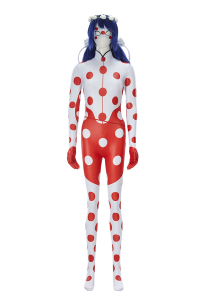 Officially Licensed Miraculous Wedding Dream Ladybug Cosplay Jumpsuit