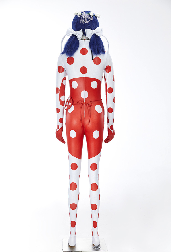 Officially Licensed Miraculous Wedding Dream Ladybug Cosplay Jumpsuit