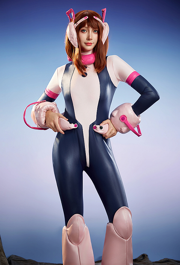 Officially Licensed My Hero Academia Ochaco Uraraka Cosplay Costume Set