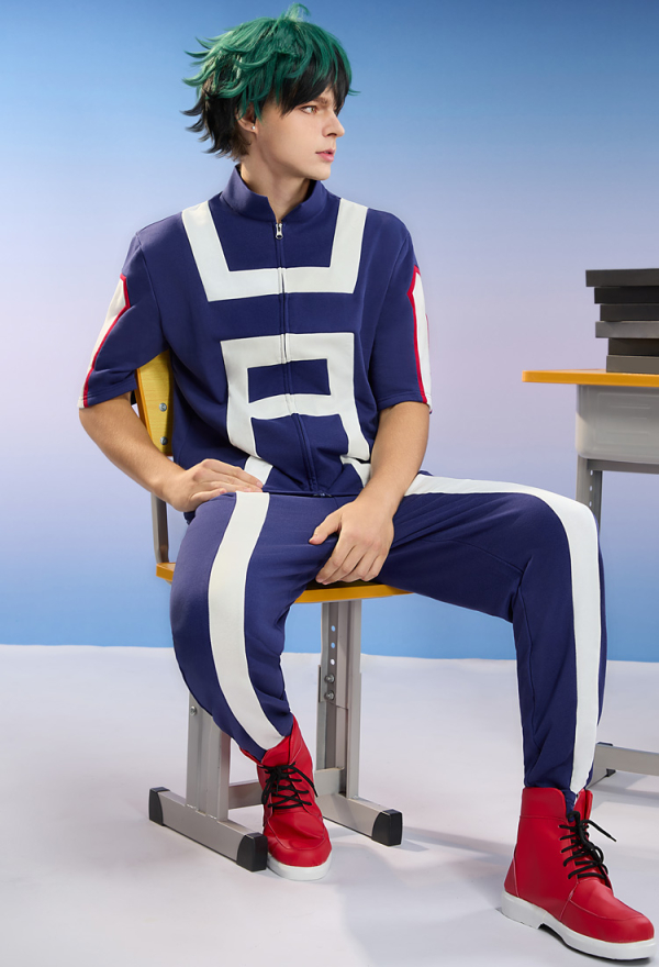 Officially Licensed My Hero Academia Training Uniform Set Cosplay Costume for Men