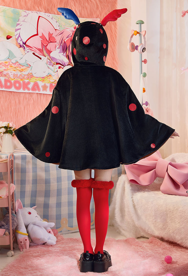 Officially Licensed Puella Magi Madoka Magica Charlotte Dessert Witch Hooded Cloak