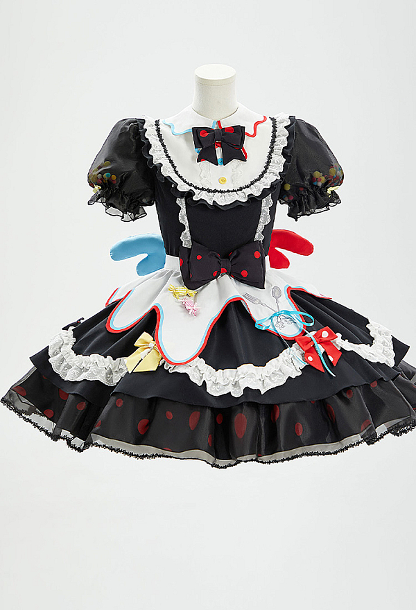 Officially Licensed Puella Magi Madoka Magica Charlotte Cosplay Lolita Dress Set Officially Licensed Puella Magi Madoka Magica Charlotte Cosplay Lolita Dress Set